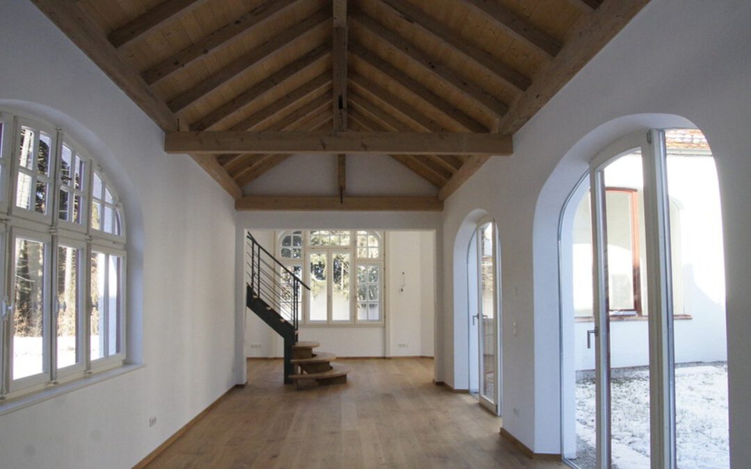 Umnutzung der ehemaligen Kegelbahn Schloss Seeleiten