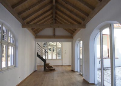 Umnutzung der ehemaligen Kegelbahn Schloss Seeleiten